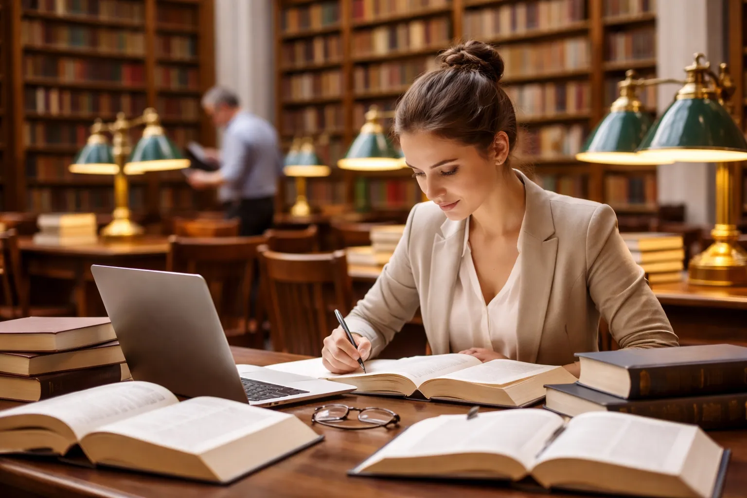 Bibliothek und Recherche